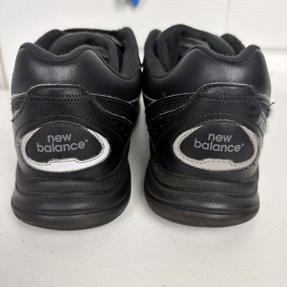 New Balance 577 Black Leather Casual Walking Shoes MW577VK Men's Size 11.5 D USA - Picture 6 of 9